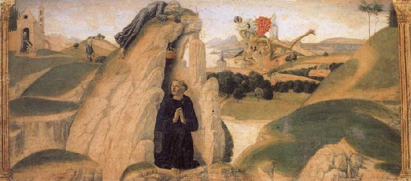 Francesco di Giorgio Martini Three Stories from the Life of St.Benedict Norge oil painting art